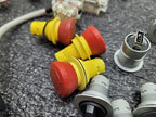 Lot of 17 SCHLEBEL BTLK EStop Switches Emergency Stop & Reset, Pushuttons, Key