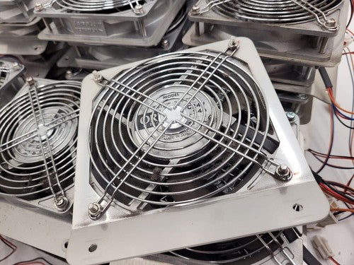 Lot of 46x Orix DC Brushless MDS1225-24M-F28 24VDC Fan 24VDC 0.34A 3000RPM