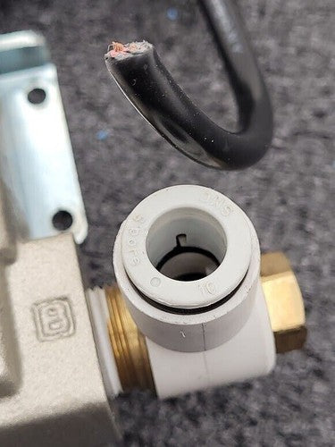 SMC VNA211A-10A-3DZ-B process valve VNA/B/C/D 2-WAY MEDIA VALVE 24VDC