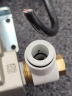 SMC VNA211A-10A-3DZ-B process valve VNA/B/C/D 2-WAY MEDIA VALVE 24VDC