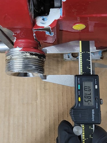 SPX Waukesha Cherry Burrell Positive Displacement Pump 006 U1 PDP Red A6