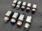 Allen Bradley 800MR-Q24S Series D Pilot Light Indicator Lamp Lot Mixed Colors