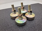 Lot of 4x 80-20 Inc 65-2209 Anti-Vibration Self Leveling Machine Feet M20 x 51mm