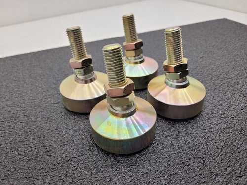 Lot of 4x 80-20 Inc 65-2209 Anti-Vibration Self Leveling Machine Feet M20 x 51mm