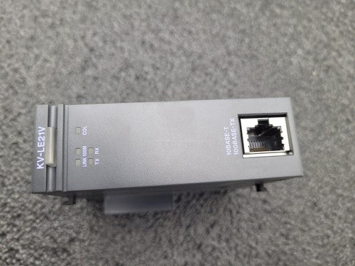 Keyence Ethernet Unit module KV-LE21V PLC Japan