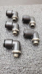 5x SMC KAL12-U02 Antistat One-Touch Fittings 12mm Applicable Tubing 1/4" Thread