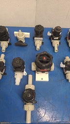 GEMU Manual + Pneumatic Plastic Diaphragm Valves V996 PTFE EPDM PP PN6