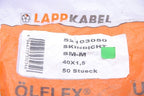 LappKabel 52103050 SKINDICHT® SM-M Lock Nuts 40x1,5 -Lot of 120- NEW