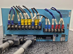 SANYO DENKI AC SERVOMOTOR P5, P50B08100DXS27 / PZ0A050AME1S00 Servo Amplifier PZ