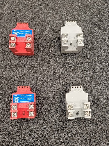 Lot of 8x Banner Industrial Relay Terminal Block PBA PBP 120VAC L941887