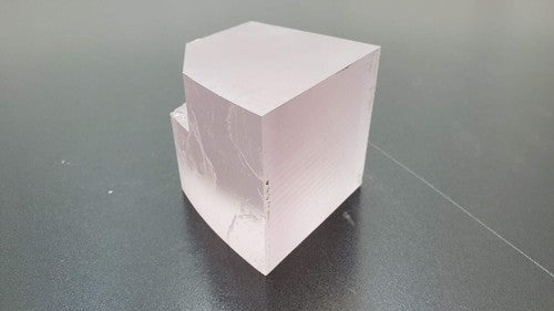 Industrial Crystal Synthetic Sapphire Ingot 1.7 Pounds (B)
