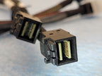 Pair of Amphenol Mini SAS SFF-8643 36p to SFF8643 36p Mini SAS HD Data Cable