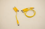 Turck BH-BSM/3BKM 7-086 Sensor Junction, 1M & 200mm Lengths - Lot of 2