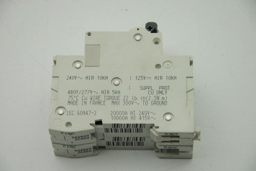 MERLIN GERIN C6A Multi 9 C60 Cat# 24447 2-Pole Circuit Breaker - Lot of 2