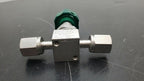 NUPRO 6LV-DAFR4-P-GR Manual Stainless Steel On/Off Gas Valve 1/4" VCR