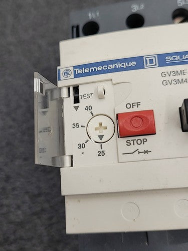 Telemecanique Square D GV3ME Manual Motor Starter Circuit Breaker 25-40A