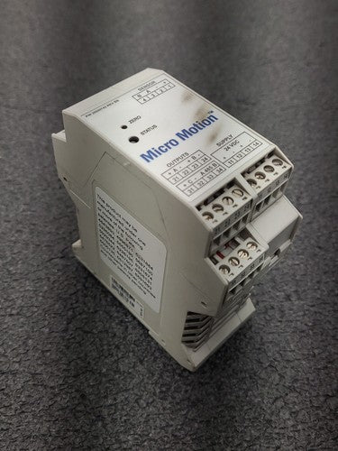 Micro Motion 1500D3AABAEZZZ Flow Transmitter 24VDC P/N 20000742 S/N 25642138