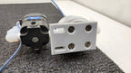 Lot of 2x Plast-O-Matic X1108-PP Pneumatic Diaphragm Valve 1/2in Npt