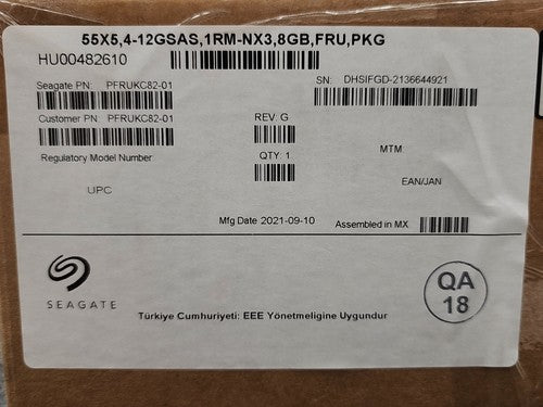 Dot Hill HP 5BX PFRUKC82-01 55X5.4 4-12GSAS Storage Drive Array Controller New