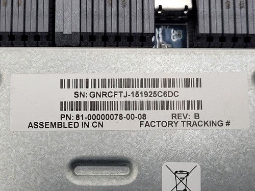 HP DotHill Storage Array Controller 2x FC 6Gb/s SAS 81-00000078-00-08