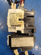 Mitsubishi TH-N20KP Contactor w/ S-N11 Thermal Overload Relay SQ250503F Caps