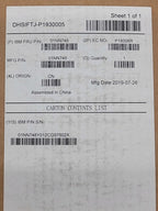 IBM Lenovo 01NN748 Fan Controller Module Server Cooling System x3650 M5