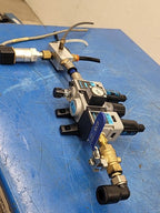 MAC 65A-SA1-DAAJ-1KD Solenoid Valve Manifold Wilkerson Pneumatic Filter Lot of 3