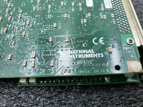National Instruments PCI-7030/6040E 12-bit Multifunction I/O Board