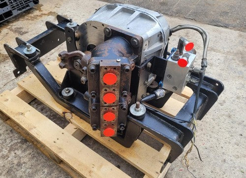 Hydraulic Hybrid Truck Transfer Case 2x Hydro Leduc MA50_094860 Bent Axis Pumps