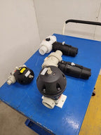 Lot of 4x Gemu Typ 710, 690 Diaphram, Butterfly Valve Air Open Spring Close