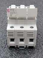 Lot of 8 ETI Fuse Holder EFD 10 1p 10 x 38 002540001 DIN Rail 3, 2 and 1 Unit