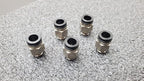 5x SMC KAH10-U03 Antistat One-Touch Fittings 10mm Applicable Tubing 3/8" Thread