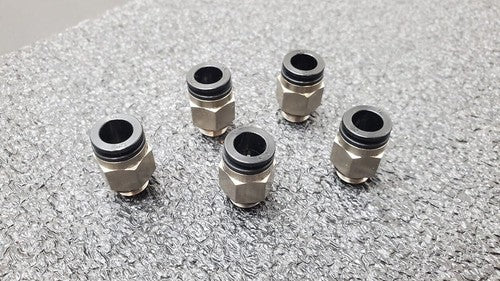 5x SMC KAH10-U03 Antistat One-Touch Fittings 10mm Applicable Tubing 3/8" Thread