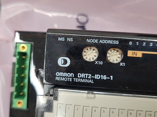 Omron DRT2-ID16-1 DeviceNet Remote Terminal PLC Input Module Smart Slave