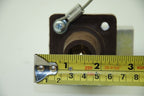 Leviton Single-Pole Female Receptacle, Brown, 5/8" ID