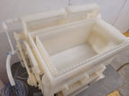 PTFE High Purity Liquid Bath Acid Rinse Tank Lift Lid MKS 4210um SMC LVW90-80N