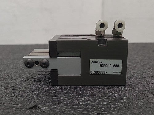 PHD Inc 19080-2-0001 Pneumatic Air Parallel Gripper Actuator Robotic Clamp