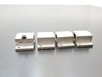 THOMSON INDUSTRIES SPB-4 Super Pillow Block Lot of 4, 1/4" 0.25" Rod