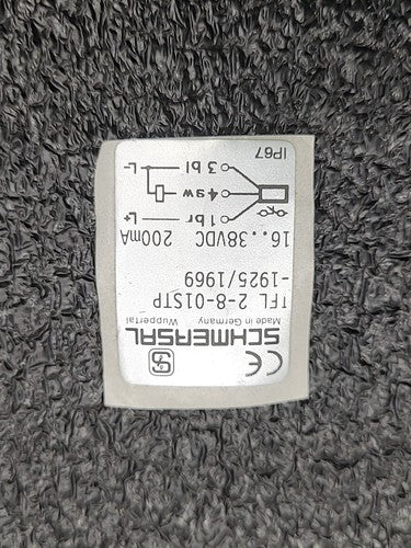 2x Schmersal IFL 2-8-01STP Inductive Proximity Sensor M8 Threaded Barrel Switch