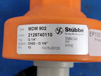 Lot of 5x Stubbe Wika MDM 902 G 1/4" DN20 PP PTFE Pressure Guage 837-1