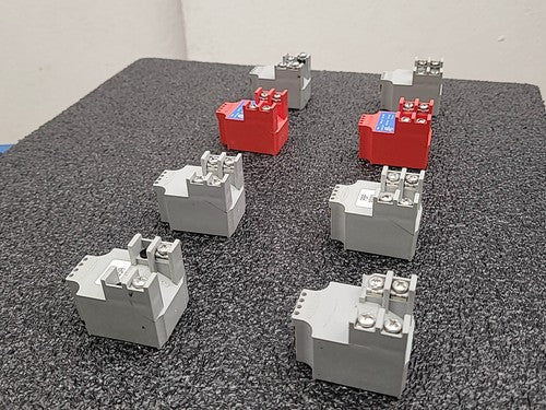 Lot of 8x Banner Industrial Relay Terminal Block PBA PBP 120VAC L941887