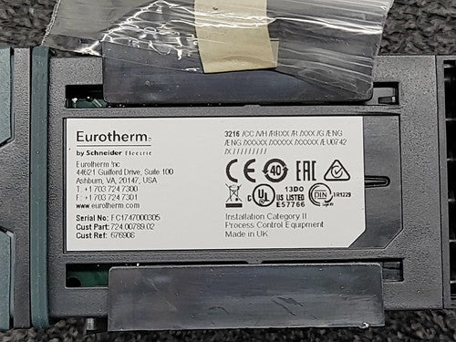 Eurotherm Schneider 3216 Process Control Digital PID Temperature Controller