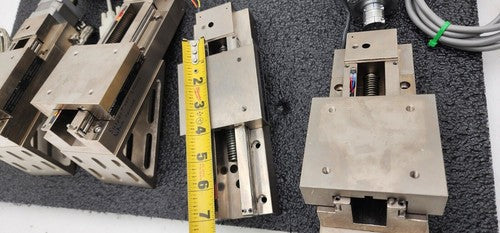 Lot of 4x Dover Linear Screw Guide Block Stepper Motor Actuator 12-1179