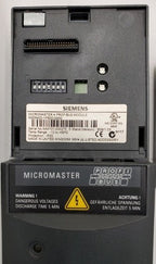 SIEMENS Micromaster 420 6SE6420-2UC21-5BA1 Inverter Drive 1.5 kW 240V ProfiBus