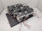 Lot of 46x Orix DC Brushless MDS1225-24M-F28 24VDC Fan 24VDC 0.34A 3000RPM
