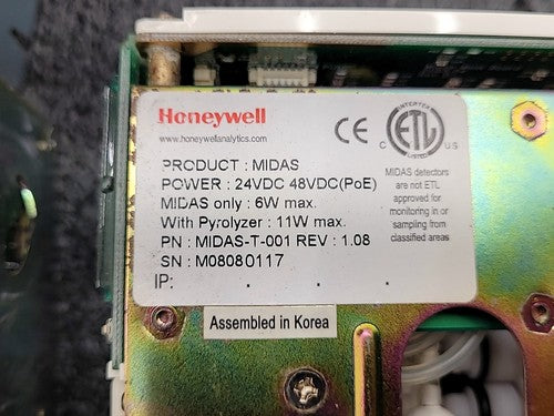 Honeywell MDA Scientific MIDAS-E Gas Detectors NH3 SiH4 H2 LEL Modules Lot of 3