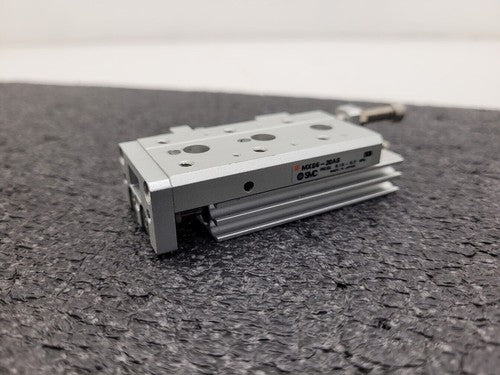 SMC MXS6-30AS Pneumatic Cylinder Linear Air Slide Table Actuator w/ Stops