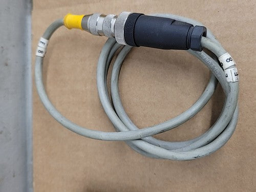 LOT Banner MQDC-415 RA M12 Connector Cable Cordset 26848 Euro Style Quick Barrel