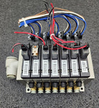 7 Valve Block SMC ZSE1-00-19C Compact Vacuum Switch Ejector 12-24VDC 0-15PSI