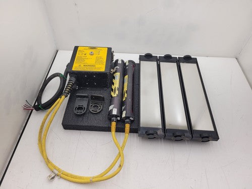 BANNER MGCA-4A Machine-Guard Control Box Light Curtain MGR1216A MGE1216A Mirrors